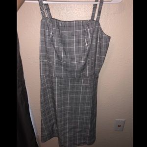 plaid dress